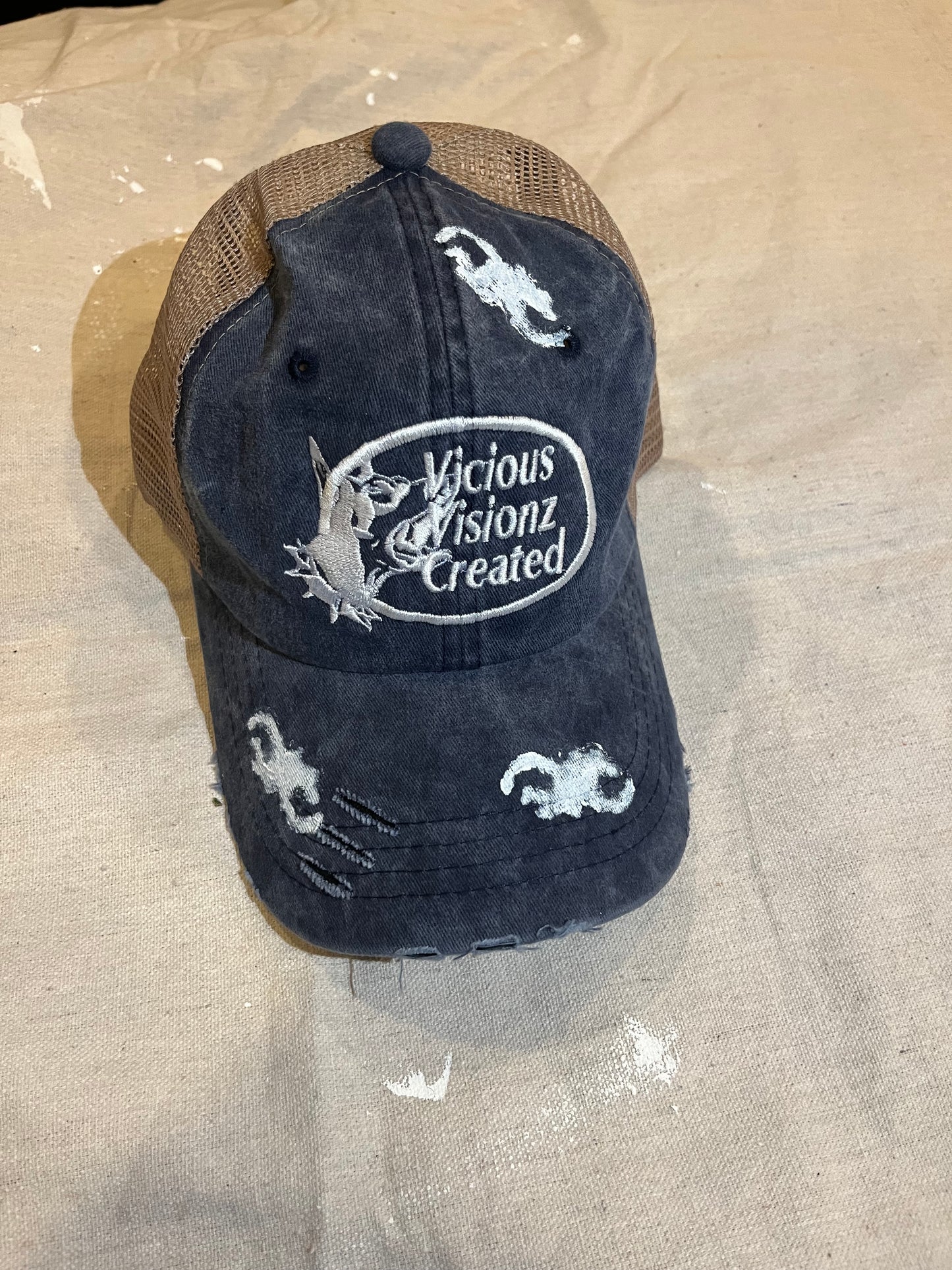 VVC Denim Trucker Hat