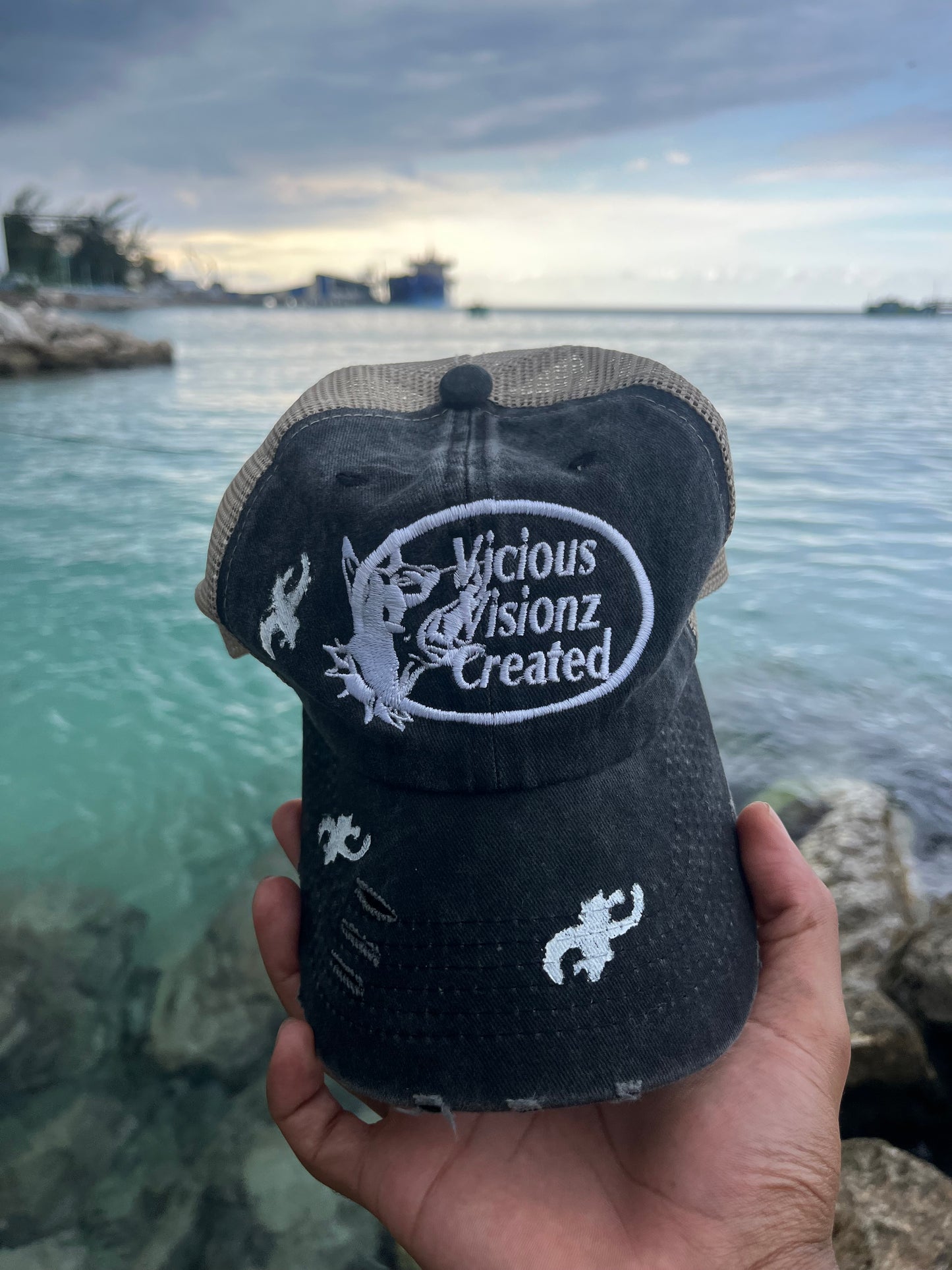 VVC Denim Trucker Hat